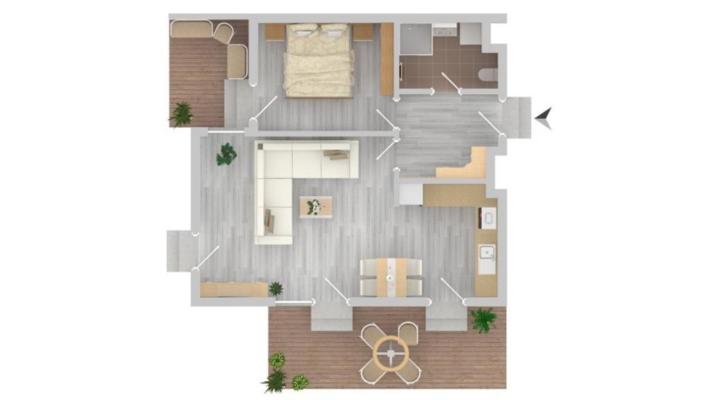 Apartament Dani-Apart Гданьск Экстерьер фото